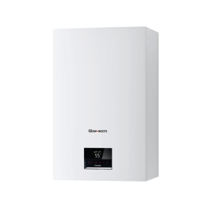 Glow-worm Compact 28c (28kw) (ErP) Combi Boiler, Horizontal Flue and Power System Filter1