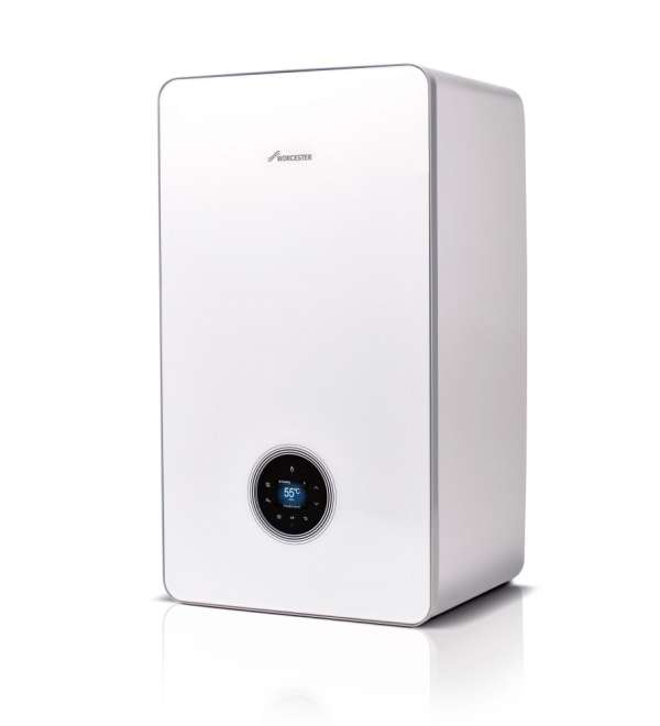 Worcester Bosch Greenstar 8000 Life+ 50kW Combi Boiler in high-gloss finish